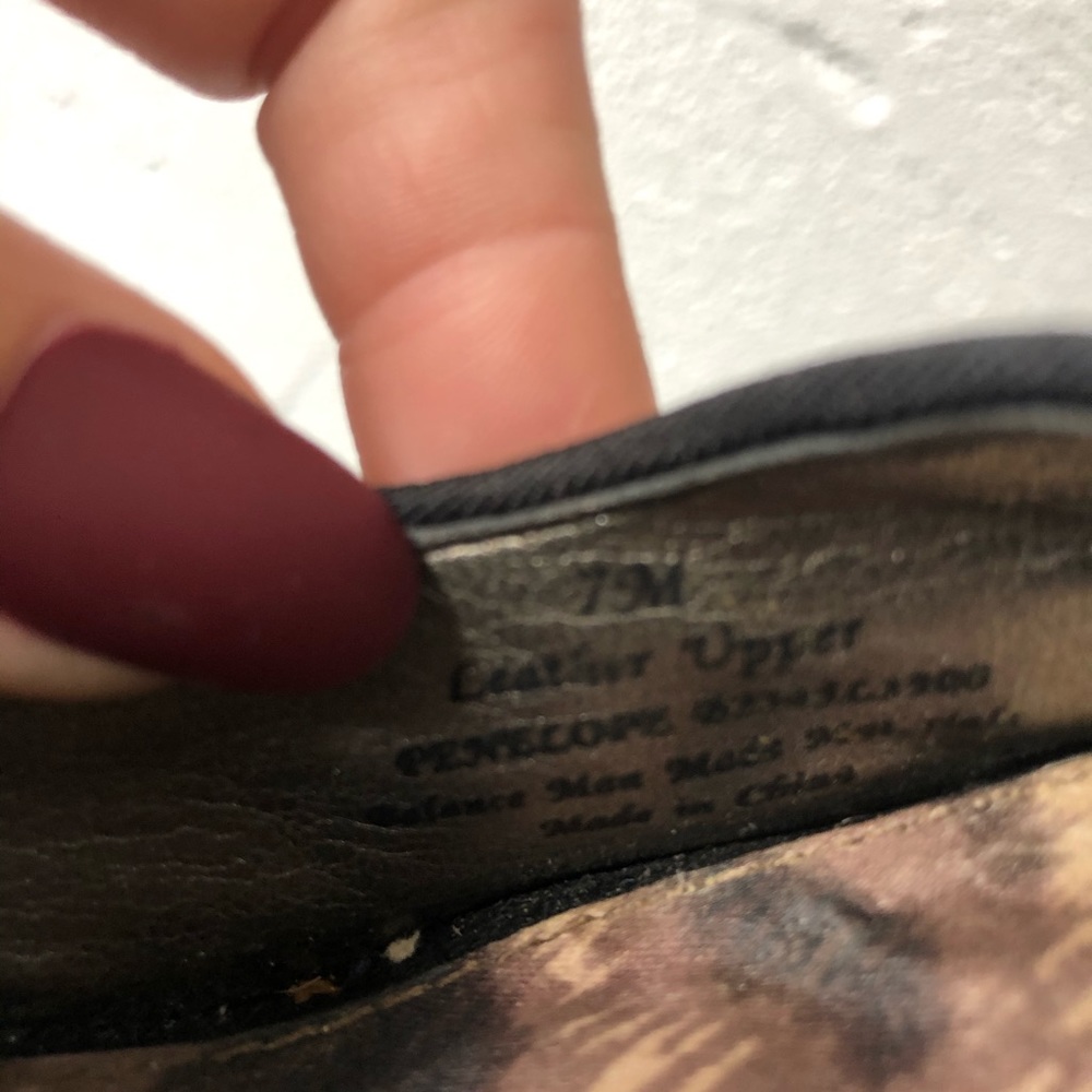 Sam Edelman Penelope Leopard Peep toe heels sz: 7 - Picture 4 of 8